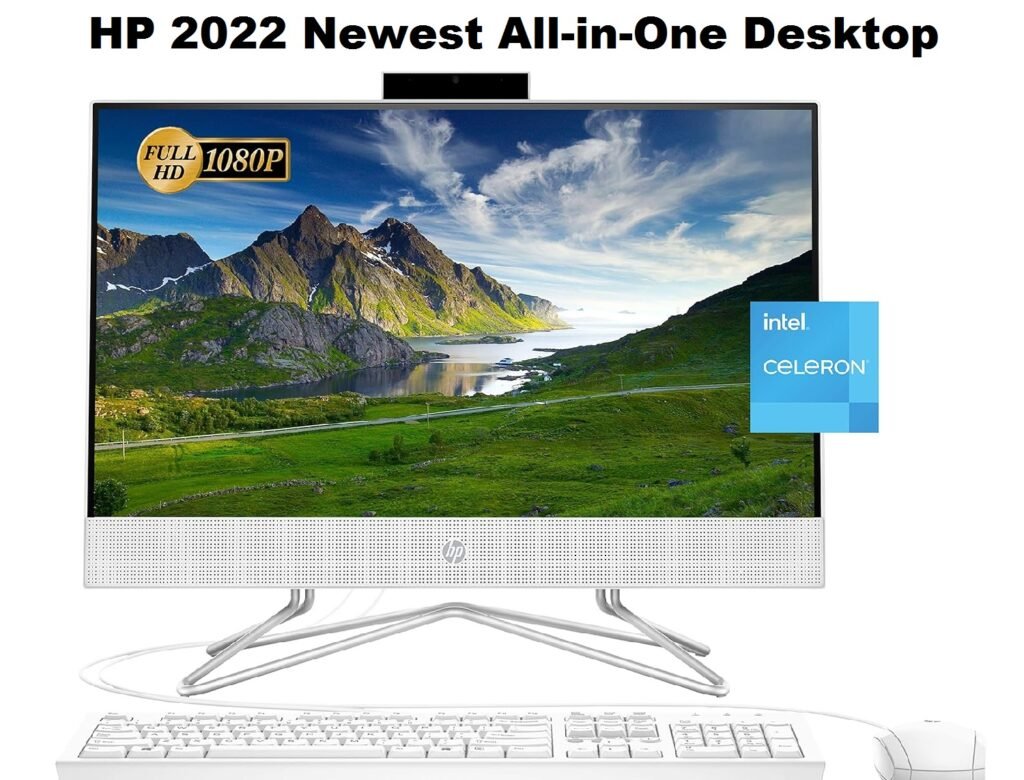 HP 2022 Newest All-in-One Desktop,